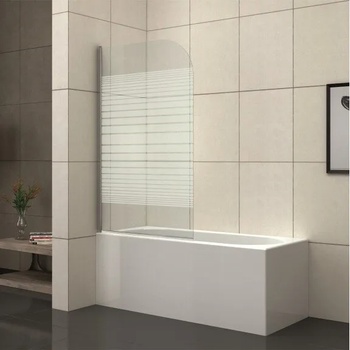 Inter Ceramic Статичен параван за вана 112f/31, 80х130см, 4мм (112f/31)