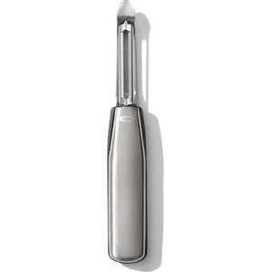 Oxo Белачка за зеленчуци steel 19 см, въртяща, сребриста, неръждаема стомана, oxo (oxo3121700)