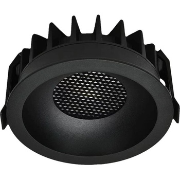 V-TAC 12W LED Луна Bridgelux 3в1 Черен Ринг + Черна Основа - 23671 (23671)