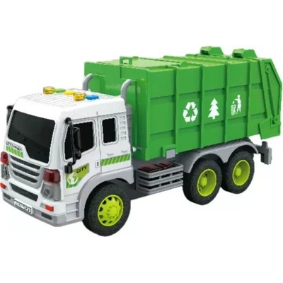 Global Express Камион за боклук със светлинни и звукови ефекти, 1: 16 (wy320a)