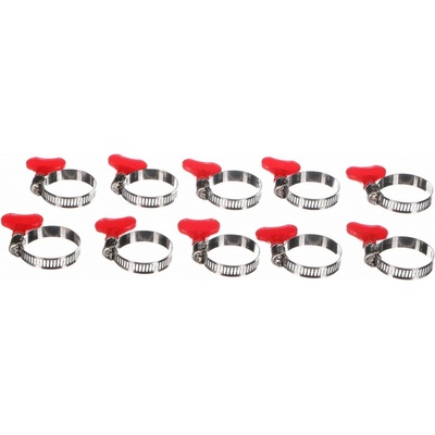 Hadicová spona s motýlkem MECHANIC CONNECT 18-32mm, 10ks SIXTOL