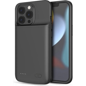 Tech-Protect Калъф Батерия за iPhone 13 Pro Max/ 12 Pro Max, Power Bank Case, Черен (9589046917837)