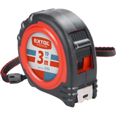 Extol Premium metr svinovací 3m š. pásku 19mm 4-MA3153
