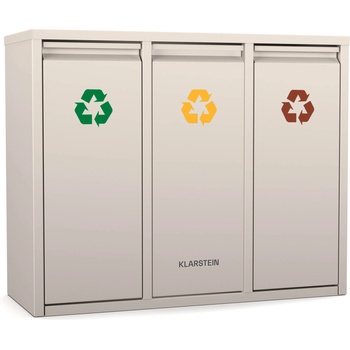 Image 1 of Klarstein Ordnungshüter 3, 45 литра, 3 коша, без миризма, лесно пълне (KG11-OrdMülleimsand) (KG11-OrdMülleimsand)