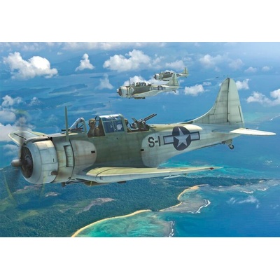 Brengun SBD-5 Dauntless „Atlantic theatre“ Plastic injection kit 1:144