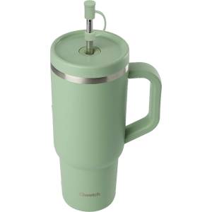 Qwetch Travel cup isotherme inox - Matt - 900ml - Linden green