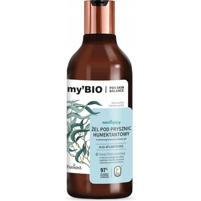 FARMONA My'BIO Sprchový gél hydratačný s riasami a kyselinou hyalurónovou 500 ml
