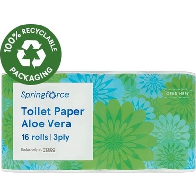 Tesco Soft Luxury Aloe Vera 3 vrstvy 16 ks