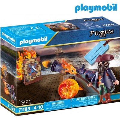 Playmobil 71189 Pirát s dělem – Zboží Živě