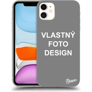 Púzdro Picasee silikónové Apple iPhone 11 Vlastný design/motiv čierne