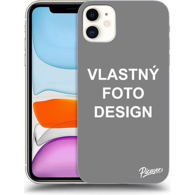 Picasee silikónové Apple iPhone 11 Vlastný design/motiv čierne