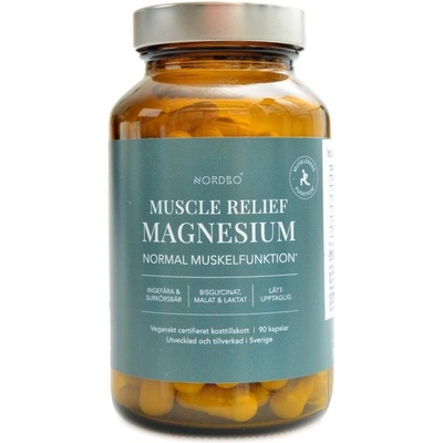 Nordbo Muscle Relief Magnesium 90 kapsúl