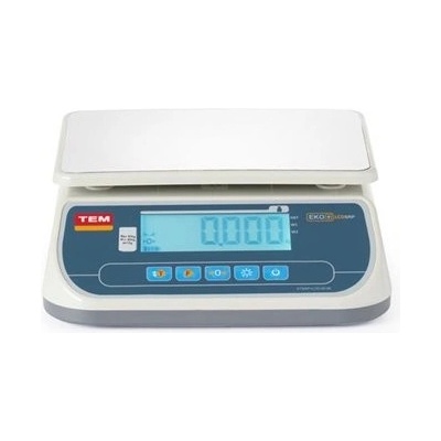 Maloobchodná váha LCD s legalizáciou, rad SRP+, 30 kg, TEM, 295x320x(v)120mm TSRP+LCD30T-DH