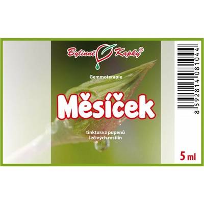 Nechtík lekársky púčiky gemmoterapie 5 ml