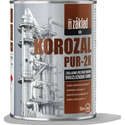 Korozal PUR-2K Základ 4 l čierna