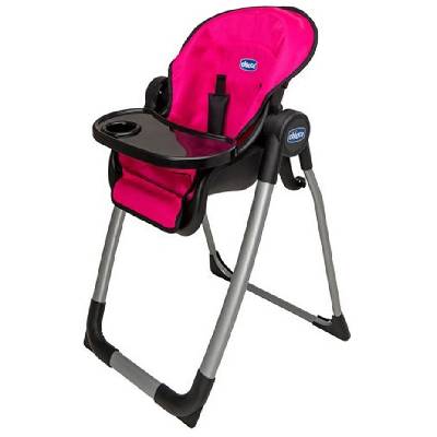 Детска играчка 3 в 1 Chicco - Трансформиращ се стол за хранене за кукли (1424031)