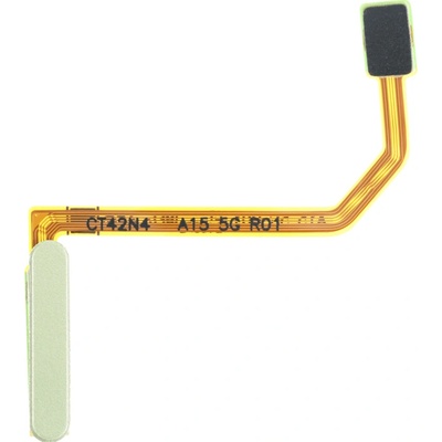 Čtečka otisků prstů + Flex kabel tlačítka napájení Samsung Galaxy A15 5G (A156 / 2023) – žlutý SAM1581