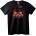 NOONEBRAND Тениска Благодарни Мечета - 4XL, Black