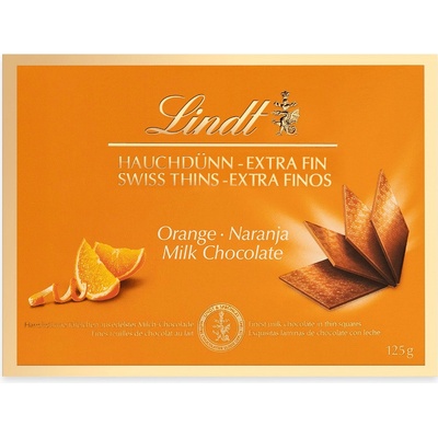 Lindt THINS pomaranč 125 g
