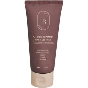 HEVEBLUE Pot Pore Peptamin Wash Off Pack - Глинена Маска за Свиване на Пори 100g