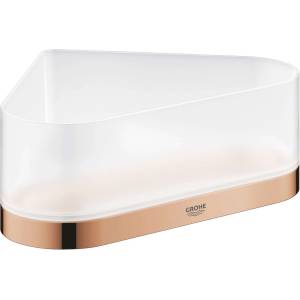 GROHE Selection - Душ-чаша с държач, ъглова, Warm Sunset 41038DA0 (41038DA0)
