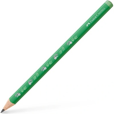 Faber-Castell Jumbo Dinosaur HB триъгълен зелен графитен молив FC111521 (FC111521)