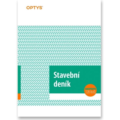 Optys 1278 Stavební deník samokopírovací