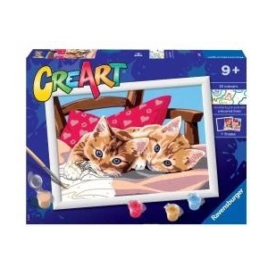 Cre Art Ravensburger CreArt Painting for Kids Two cute kitties