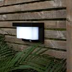 Star Trading Стенно соларно LED осветително тяло, 20 x 12 cm Valla - Star Trading (481-14)