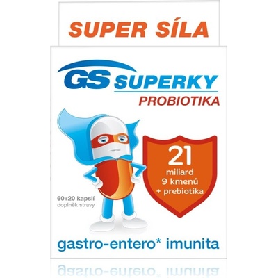 GS Superky probiotika 60 kapslí