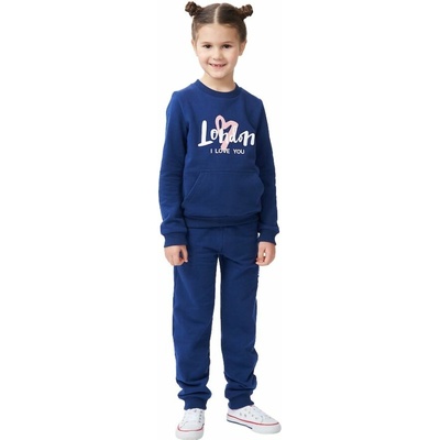 Dívčí tepláky Love London navy