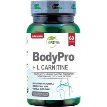 Image 1 of Grewia BodyPro + L-Carnitine [60 капсули]