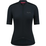 Rapha Дамска фланелка с къс ръкав за колоездене Rapha Women's Brevet Element Jersey Cycling jersey - Black / Grey (156-2872-0115)