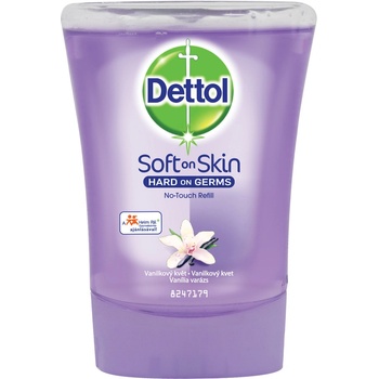 Dettol Soft on Skin Vanilkový květ antibakteriální mýdlo do bezdotykového dávkovače náhradní náplň 250 ml
