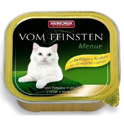 Animonda Vom Feinsten cat MENUE hydina a cestoviny 100 g