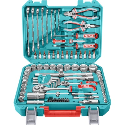 TOTAL Гедоре комплект total 1/4"+1/2", 100 части (tl thkthp21006)