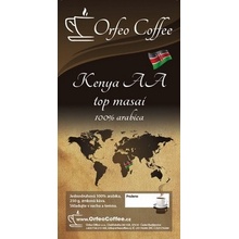 Orfeo coffee Kenya AA Top Masai 100% arabika 250 g