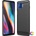 Motorola Moto G 5G Plus Удароустойчив Carbon Fiber Калъф и Протектор