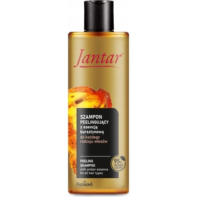 Jantar peelingový šampón s jantárovou esenciou 300 ml