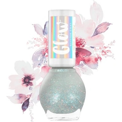 Miss Sporty Glow Glitter 40 lak na nechty 7 ml
