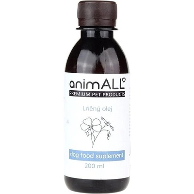 animALL Ľanový olej 200 ml