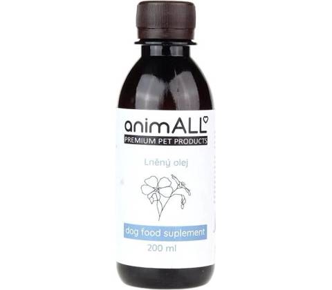 animALL Ľanový olej 200 ml