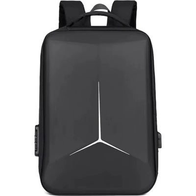 Picadili Унисекс раница, Lorcan GT3748, USB порт, черна (GT3748)