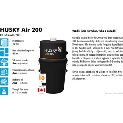 HUSKY AIR 200 - HUSKY-AIR-200 – Zboží Mobilmania