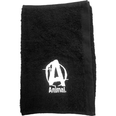 Universal Animal Gym Towel 100 x 50 cm, čierna