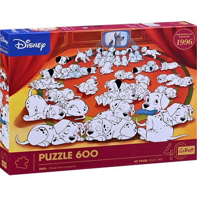 Trefl Пъзел Trefl от 600 части - 101 далматинци (37604)