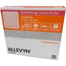 Allevyn Ag Gentle Border Krytie na rany s obsahom striebra (12,5 x 12,5 cm) 10 ks