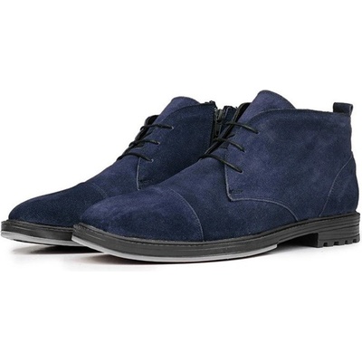 Ducavelli Мъжки боти от естествен набук - Тъмносини #320224 (320224_Тъмносин)