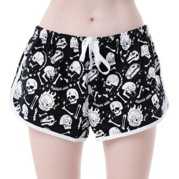 Image 1 of KILLSTAR Дамски къси панталони KILLSTAR - Drowsy - ЧЕРЕН - KSRA001911