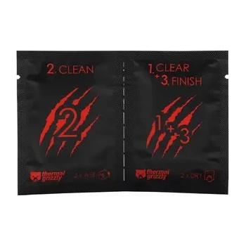 Image 1 of Thermal Grizzly Почистващи кърпички за процесор Thermal Grizzly, 10 броя (TG-CW-10)